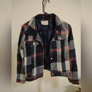 Small, Sky and Sparrow, blue white/grey checkered